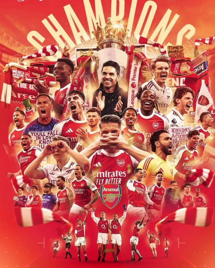 Arsenal vô địch Ngoại hạng Anh Arsenal lên ngôi vô địch Premier League sau nhiều năm chờ đợi