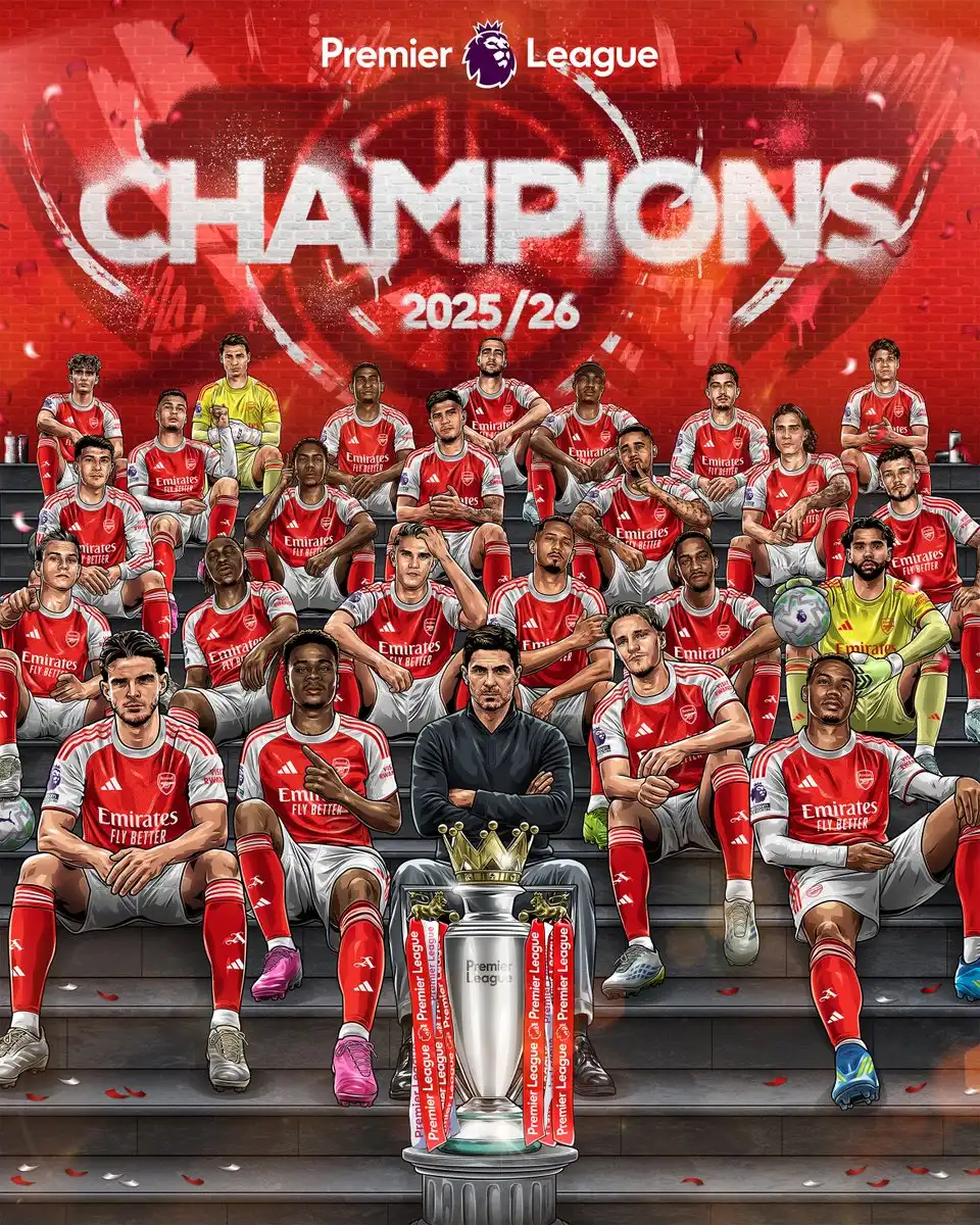 Arsenal vô địch sau khi Man City bị Bournemouth cầm hòa 1-1 Arsenal vô địch sau khi Man City bị Bournemouth cầm hòa 1-1