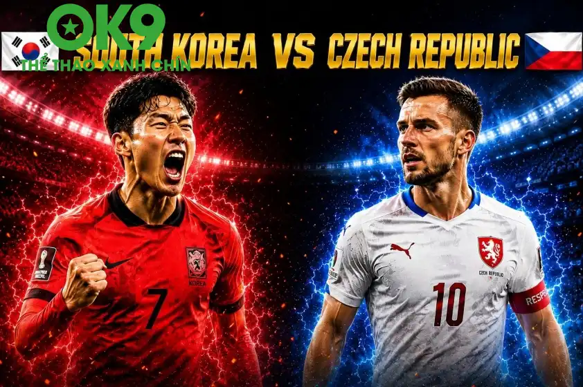 Đây là lần đầu tiên Hàn Quốc và CH Séc chạm trán nhau tại một vòng chung kết World Cup