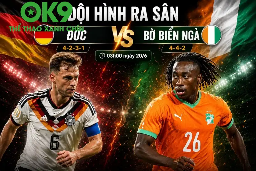 Kèo phạt góc Đức vs Bờ Biển Ngà