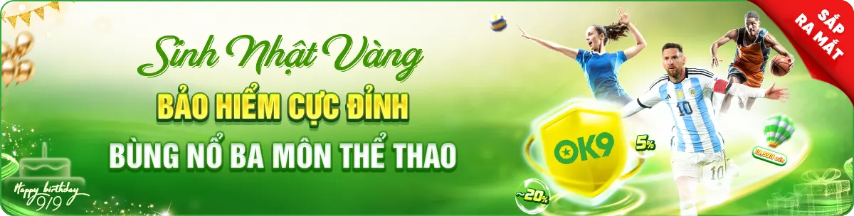 khuyến mãi sinh nhật ok9